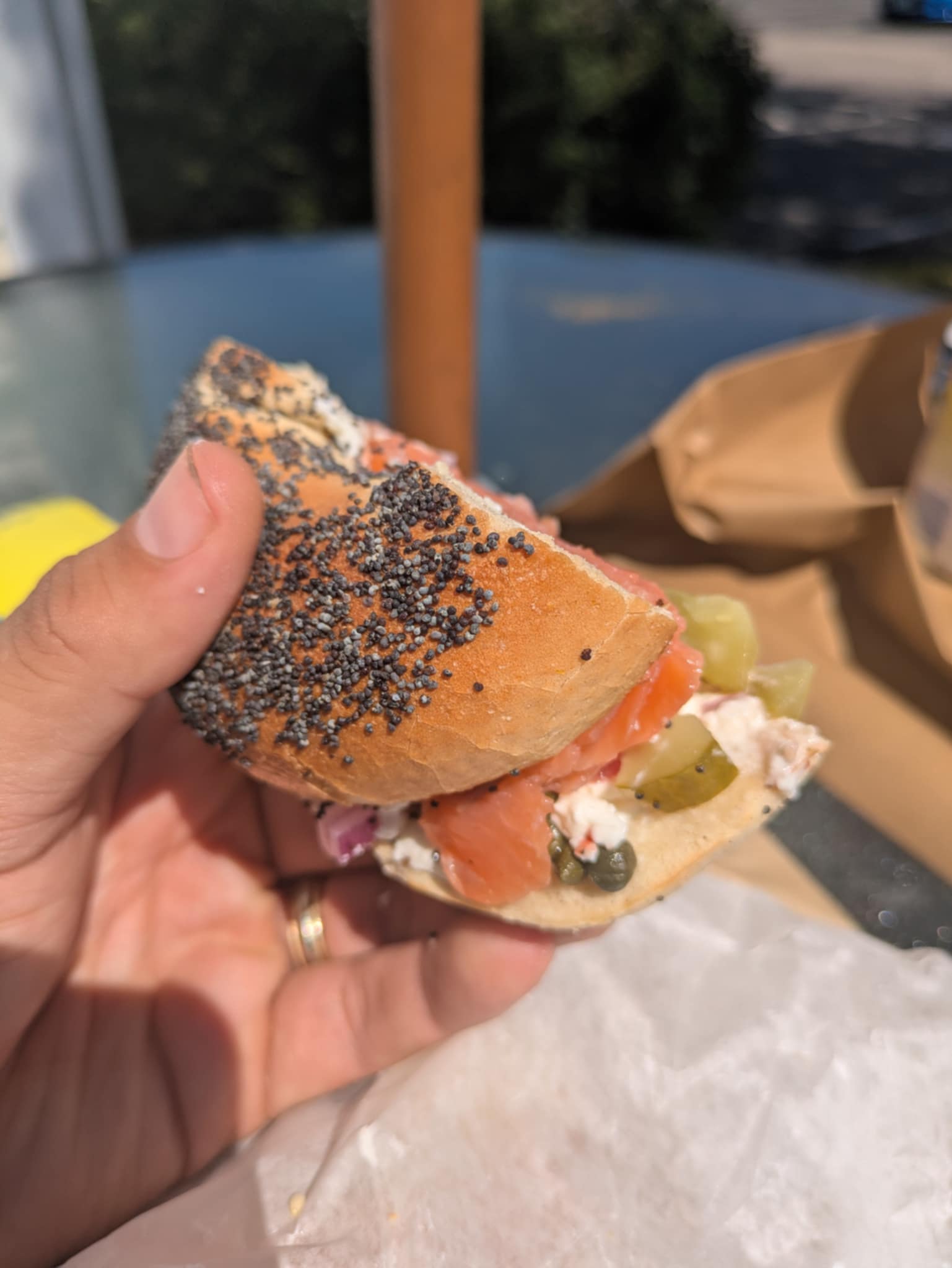 Bagel Inner Half